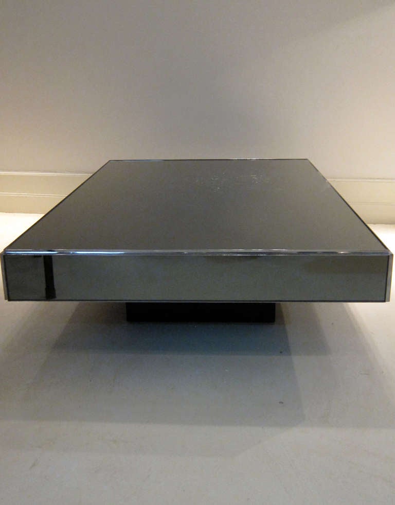 A chromed steel coffee table, 1970 5