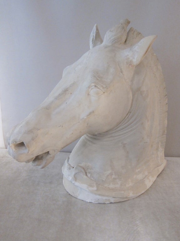 life size horse head