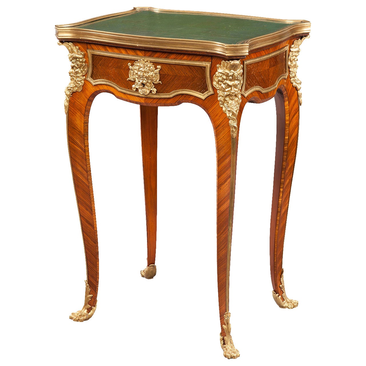 Table d'appoint XIXe siècle français de style Louis XV