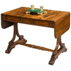 A Good End Support Sofa Table of the George IV Period