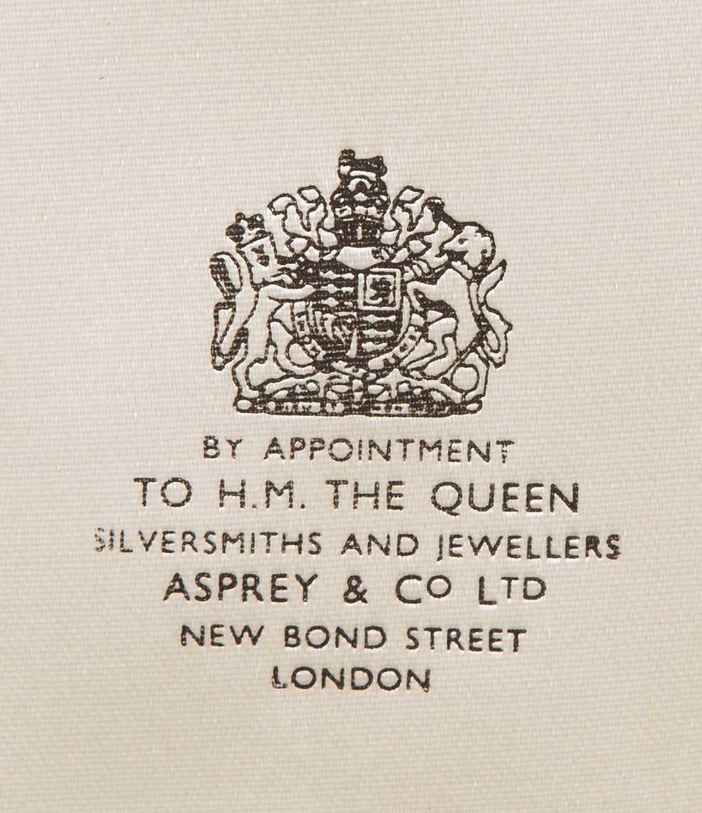 Fin du 20e siècle Jeu d'échecs et échiquier en argent en boîte:: vendu au détail par Asprey's of London