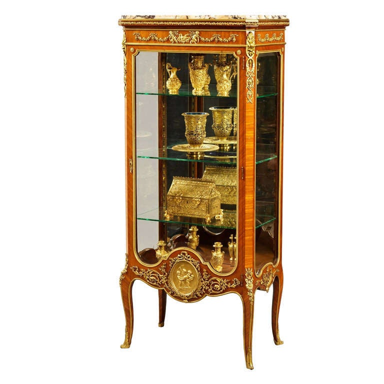 An Antique Display Cabinet  by François Linke