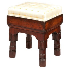 An Antique Regency Period Stool in the Manner of George Bullock 