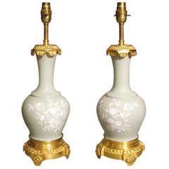 Pair of Antique Table Lamps 