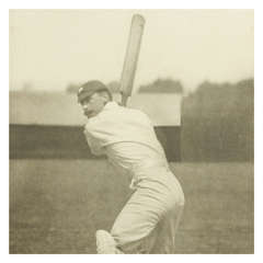 Vintage Cricket Print of F. S Jackson by George Beldam 11