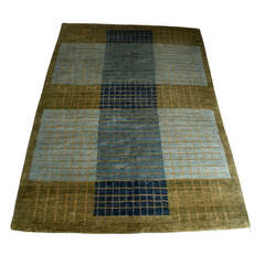 Modern Tufenkian Hand Knotted Tibet Wool Rug