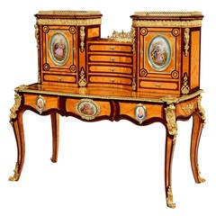 Rare 19th Century English Writing Desk 9