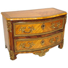 French 18th Century Kingwood Miniature Chest of Drawers or Jewelry Box