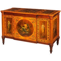 Antique Commode Decorated in the Manner of Adam