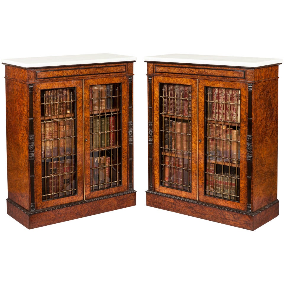 Pair of Late-Georgian Side Cabinets