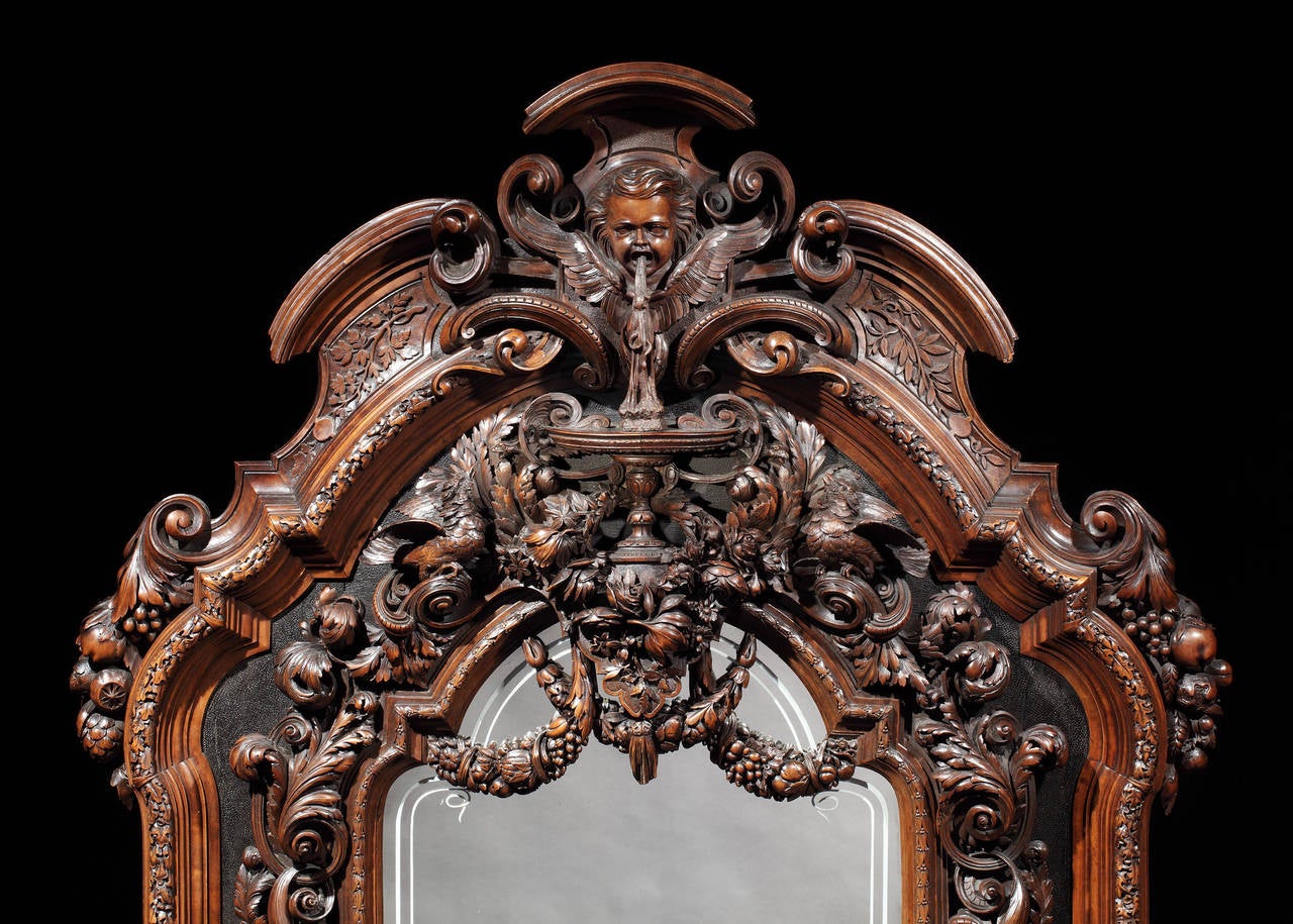 Truly Remarkable Italian Carved Sideboard, 1878 In Excellent Condition In London, GB