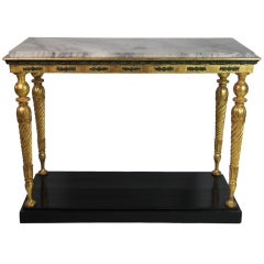 Antique Swedish 19th century console