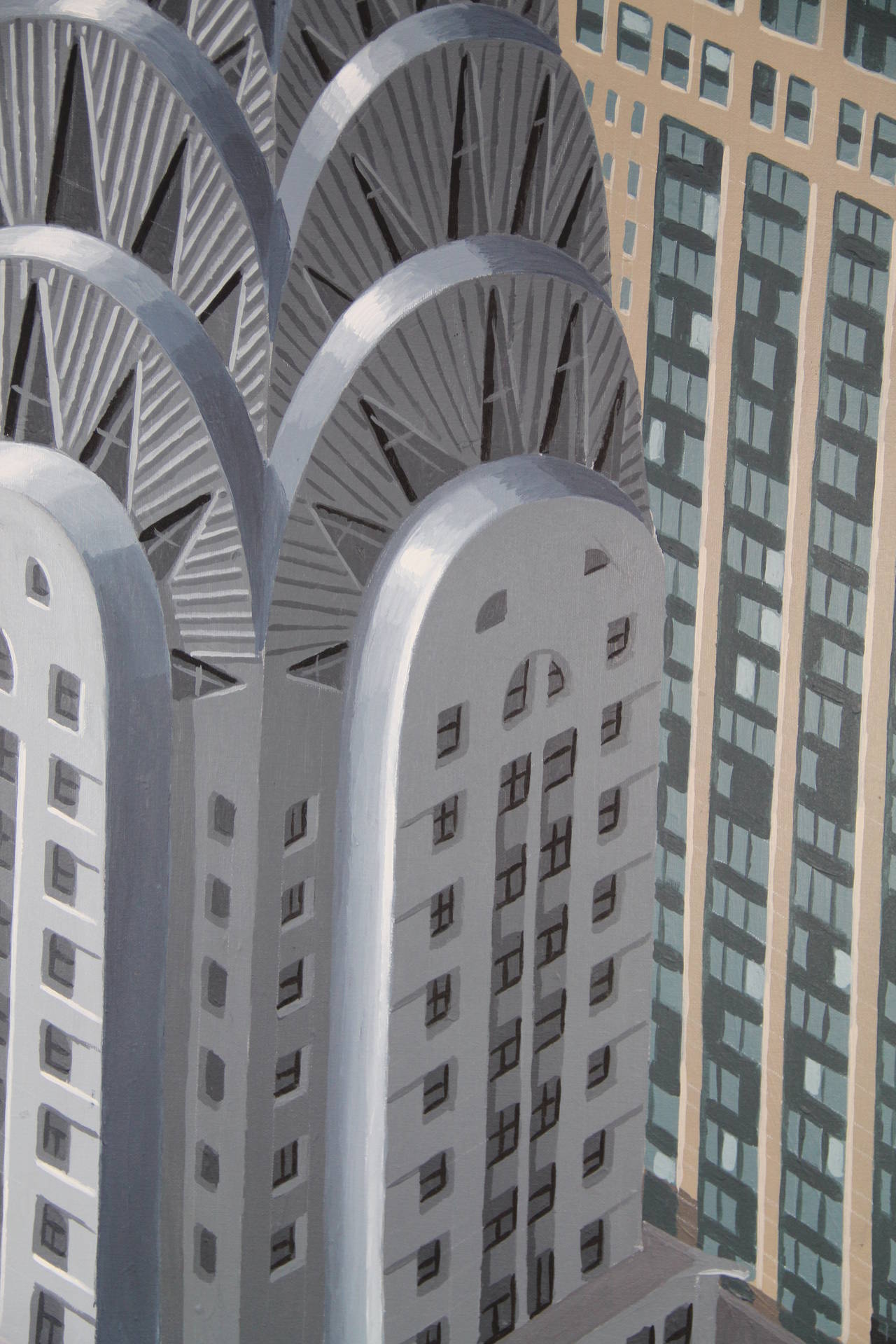 Chrysler Building Painting