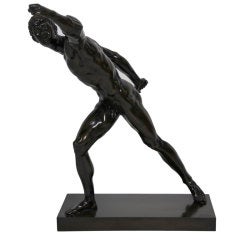 Grand Tour Patinated Bronze Figure