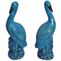 Chinese ceramic birds