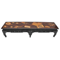 Palissandre Marquetry Coffee Table