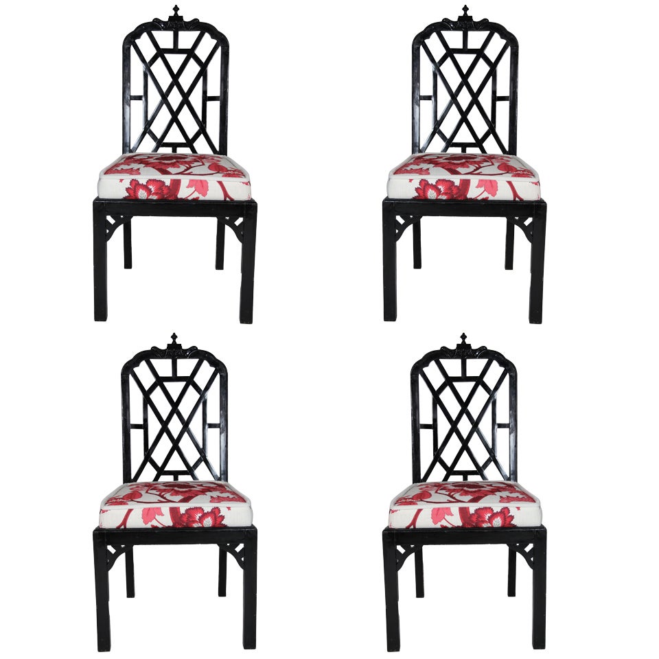 David Hicks Set of Chairs