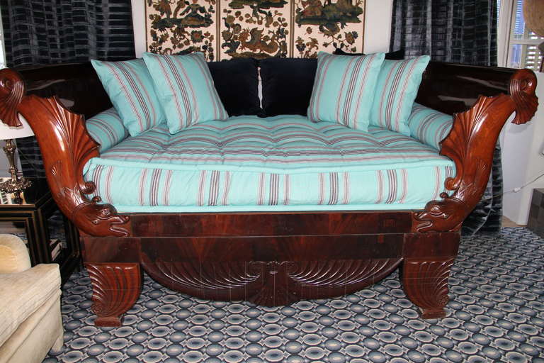 Mahogany bed