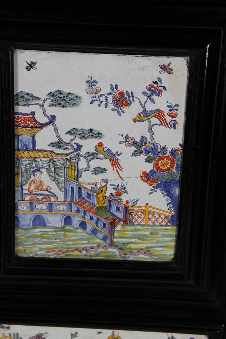 19th Century Chinese Porcelain Cabinet For Sale