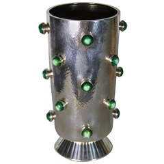 Vintage Sterling Silver Vase.