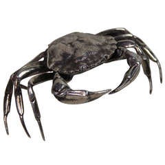 Sterling Silver Crab