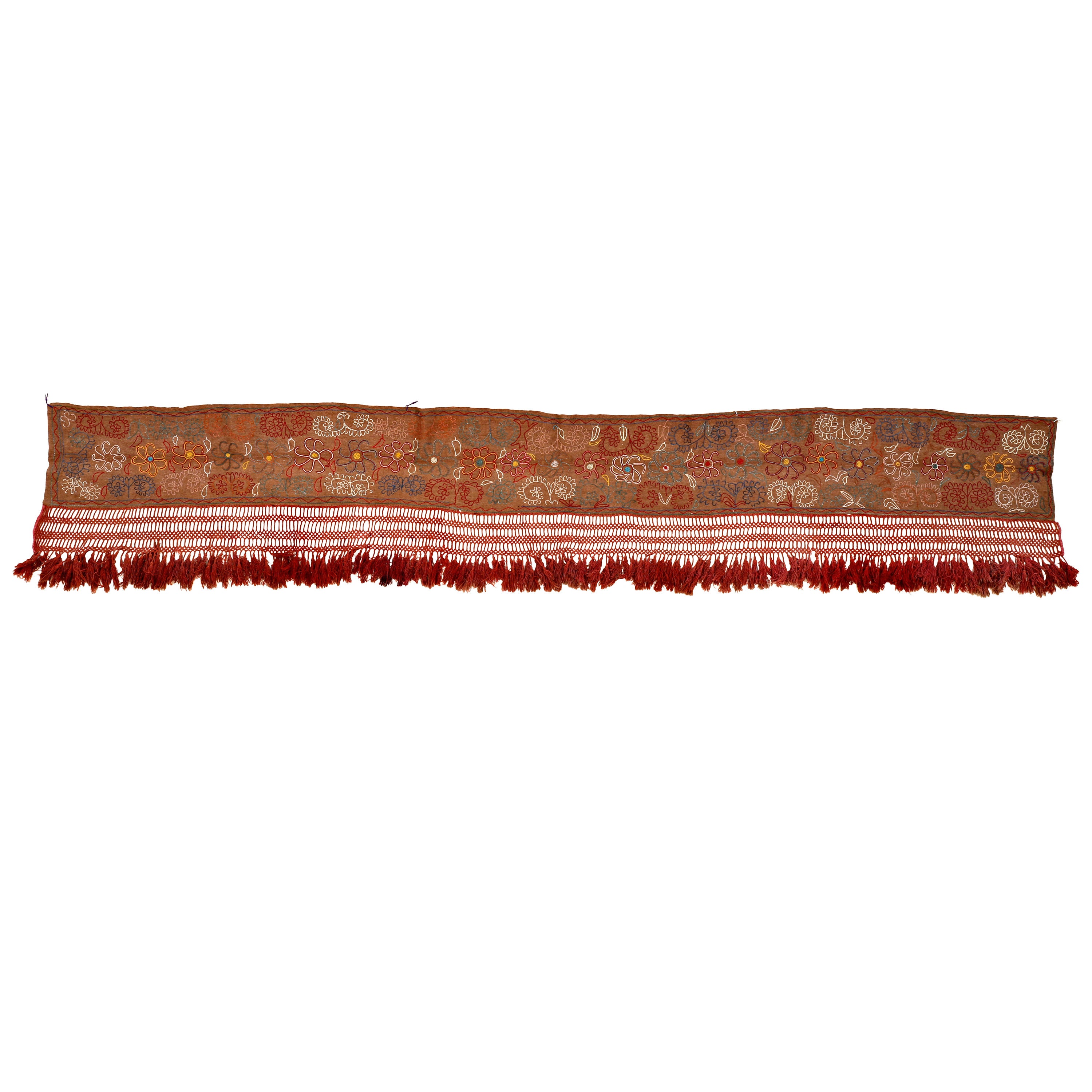 Kirghiz Embroidered Tent Band