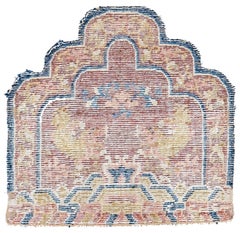 Throne Back Cover with Lion Dogs