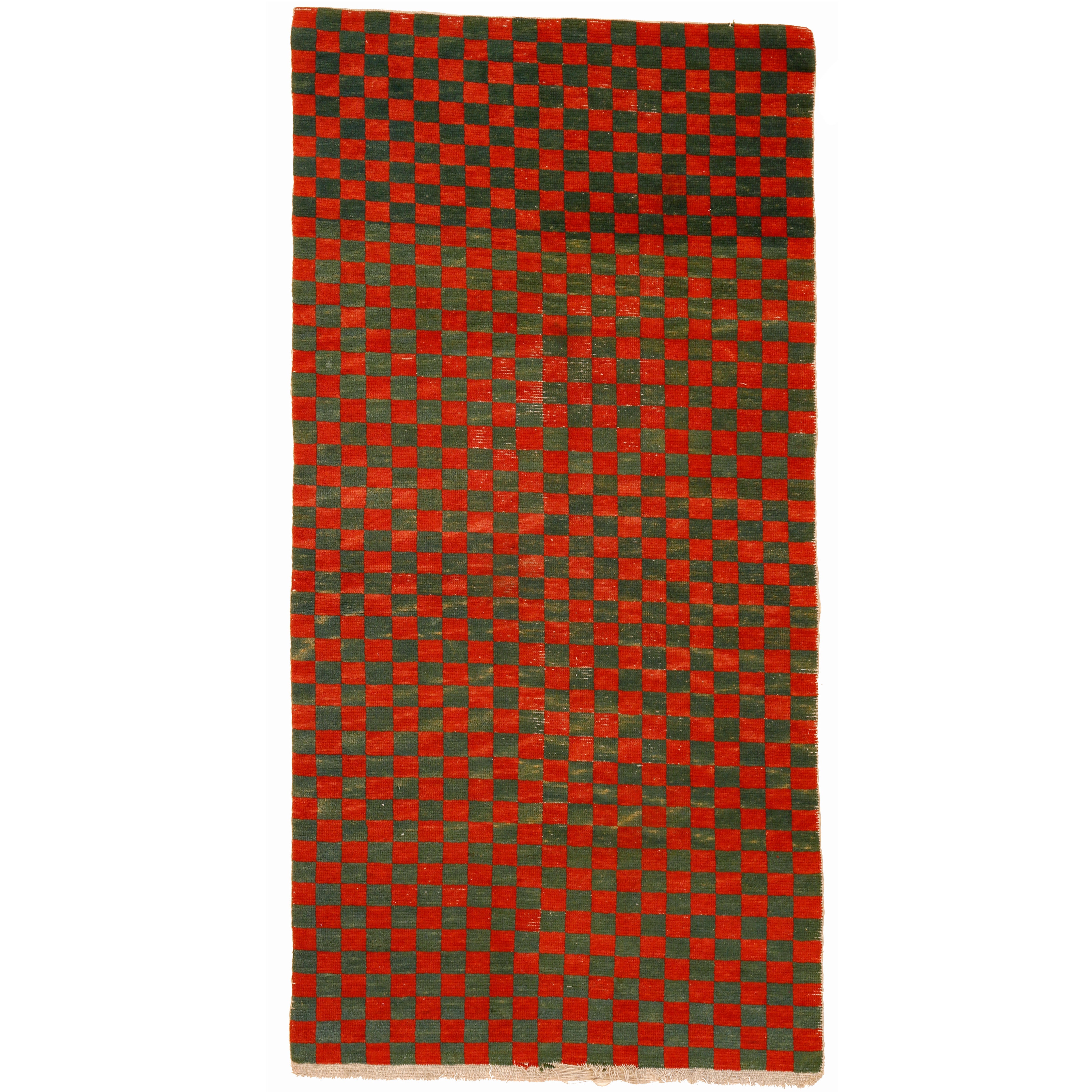Tibetan Khaden with Chequerboard Pattern