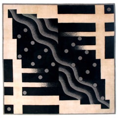 French Modernist Rug