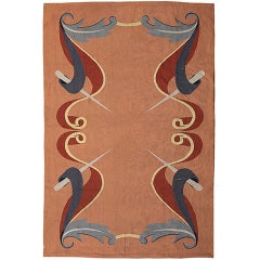 French Aubusson Carpet After André Arbus, circa 1940 10