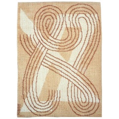 Tapis Art déco de Marion Dorn tissé à la Wilton Royal Carpet Factory, Salisbury