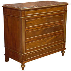 Louie XVI French Mahogany Chest of Drawers
