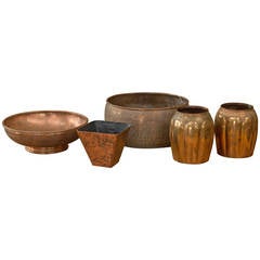 Five Copper Art Objects by the Artist Willian D. Chuchwar 3