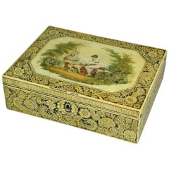Regency Pen and Ink Work Box circa 1810 For Sale at 1stDibs