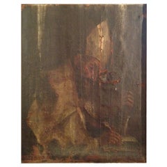 "The Bishop" 18th century oil painting on canvas.