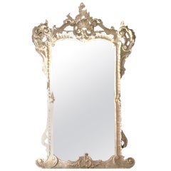 18th Century Italian Baroque Carved Mirror