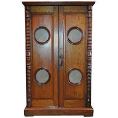 Antique Porthole Cabinet