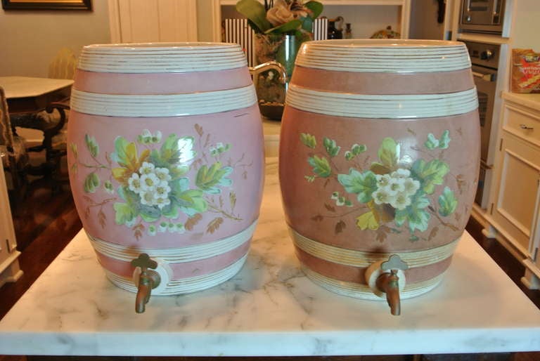 Pair of Pink Drinks Jugs SATURDAY SALE