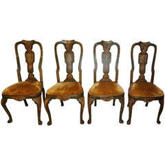 Set of Four Baroque Chairs