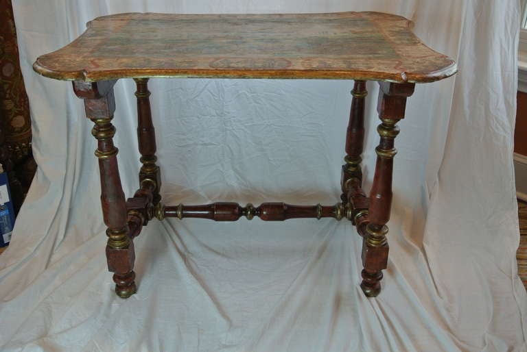 Venetian Decoupage Table SATURDAY SALE