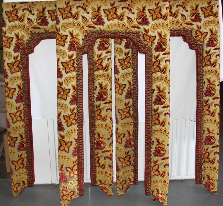 Set of 3 Hard Covered Valances. SATURDAY SALE