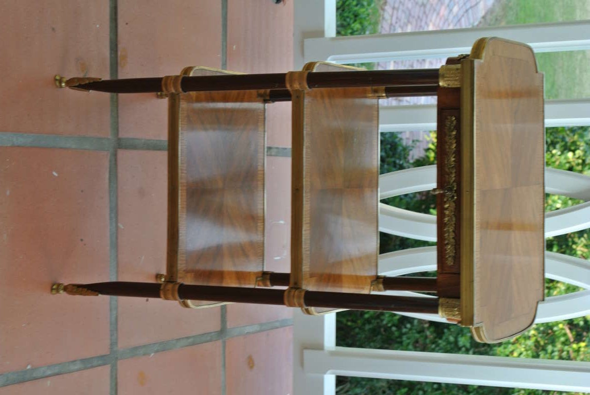Marquetry and Dore Etagere SATURDAY SALE
