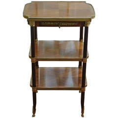 Antique Marquetry and Dore Etagere SATURDAY SALE