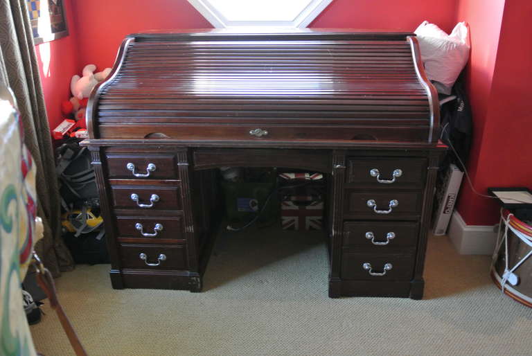 Mahogany Roll Top Desk