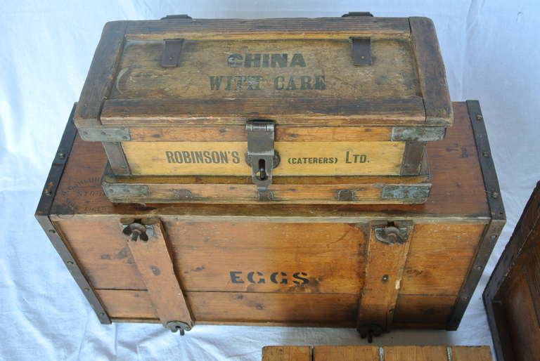 XIXe siècle Collection d'œufs vintage en bois