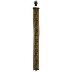 Antique Needlepoint Butlers Pull