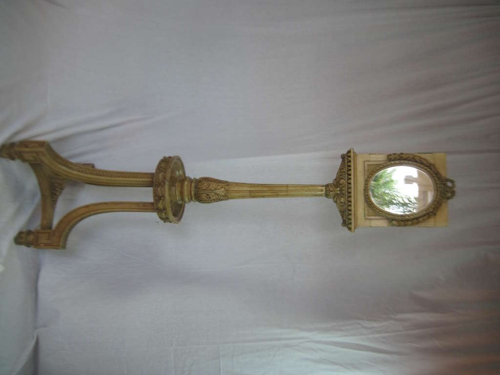 Victorian Standing Tri-Fold Mirror  SATURDAY SALE