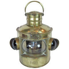 Simpson Lawrence & Co. Brass Lantern