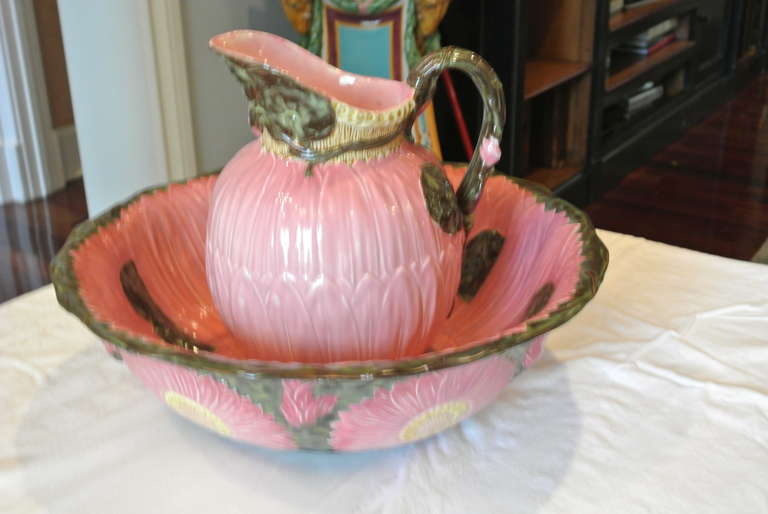 Victorian Pitcher and Bowl Set
