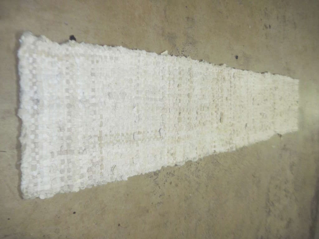 Hand Woven Rag Rug Runner)